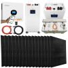 Zestaw Solarny 6000W OFF-GRID Growatt Magazyn LifePO4 15kWh Panele 8000W