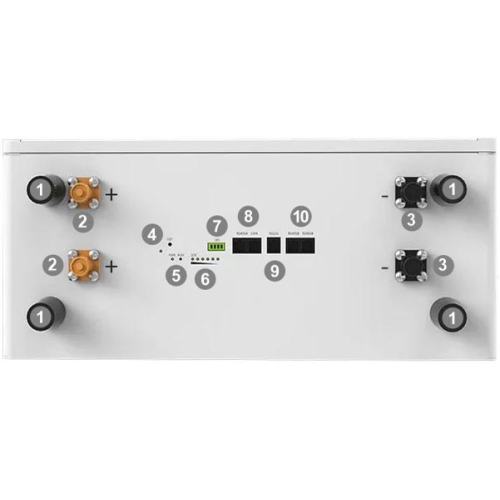 Magazyn energii LiFePO4 5kWh 48V 100A LCD BMS