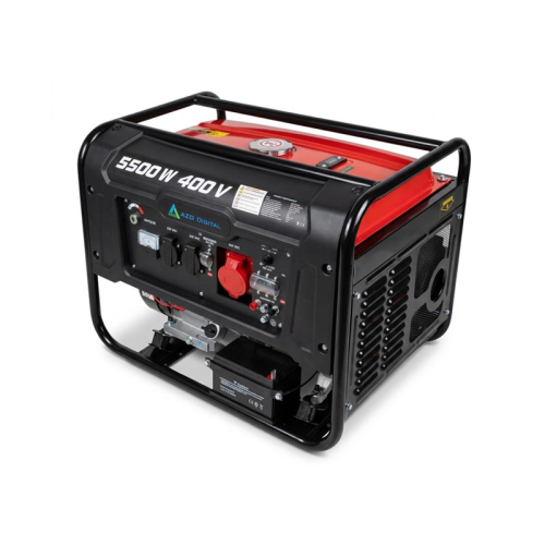 Agregat prądotwórczy inwerterowy 3-fazowy 5000W / 5500W SINUS AVR 25L
