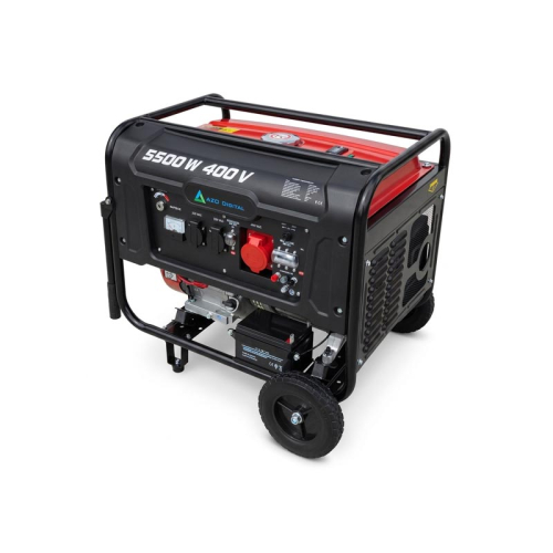 Agregat prądotwórczy inwerterowy 3-fazowy 5000W / 5500W SINUS AVR 25L