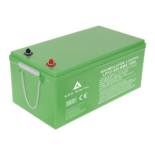 Akumulator LiFePO4 400 Ah 150A 12V Bluetooth Mata grzewcza