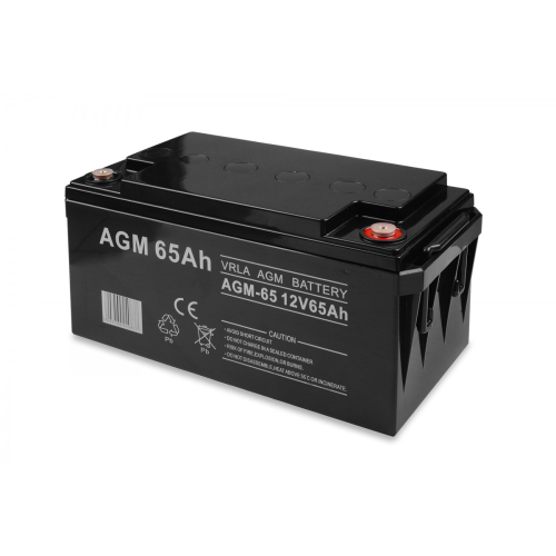 Akumulator AGM 65Ah 12V VRLA BEZOBSŁUGOWY do UPS PIECA