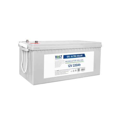 Akumulator Gel VPRO Premium 12V 220Ah Żelowy VRLA Bateria Magazyn Energii Bezobsługowy