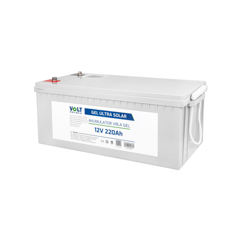 Akumulator Gel VPRO Premium 12V 220Ah Żelowy VRLA Bateria Magazyn Energii Bezobsługowy