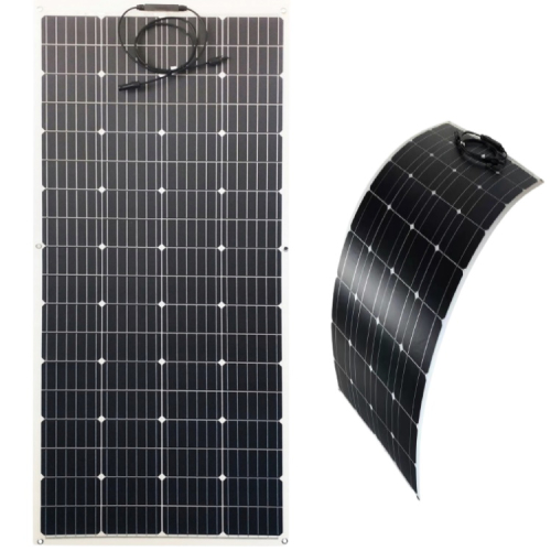 Zestaw Panel Solarny Fotowoltaiczny Elastyczny 200W FLEX Mono + Regulator 10A MPPT