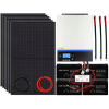 Zestaw Solarny 5000W / 10000W Przetwornica 48V > 230V Bateria 400Ah Panele 2430Wp