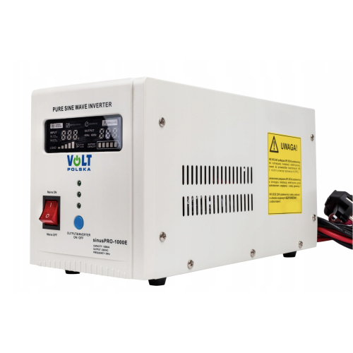 Zestaw Zasilacz Awaryjny UPS Pieca 1000E 12V Sinus Pro + Akumulator 110Ah żelowy