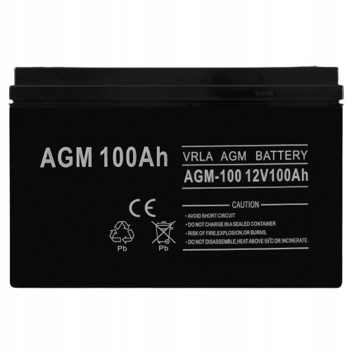 Zestaw Zasilacz Awaryjny UPS Pieca 2000E 12V Sinus Pro + Akumulator 100Ah AGM Bezobsługowy VRLA