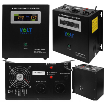 Zasilacz Awaryjny UPS Pieca CO 2500W 24V Volt Sinus Pro