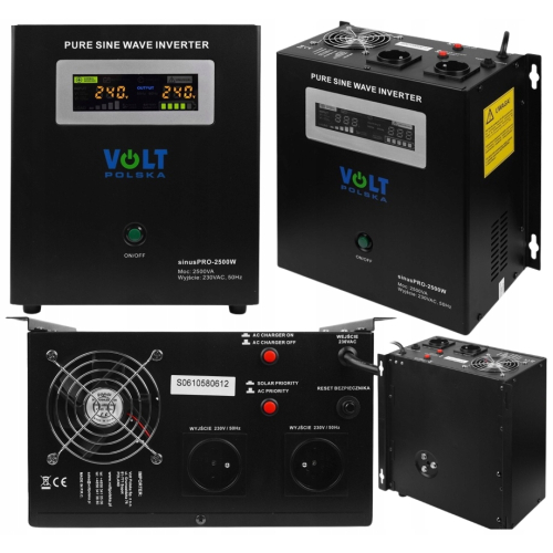 Zasilacz Awaryjny UPS Pieca CO 2500W 24V Volt Sinus Pro