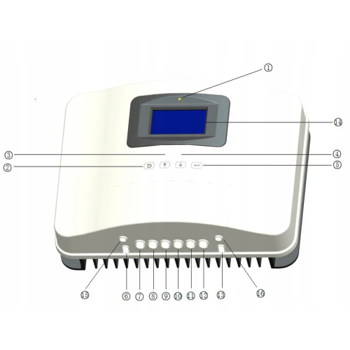Regulator SOLARNY ŁADOWANIA MPPT 100V 12V/24V 40A do paneli słonecznych