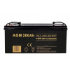 Akumulator Bezobsługowy AGM 12V 200Ah Bateria Magazyn Energii Do UPS Pieca CO Kampera Łodzi