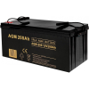Akumulator Bezobsługowy AGM 12V 200Ah Bateria Magazyn Energii Do UPS Pieca CO Kampera Łodzi