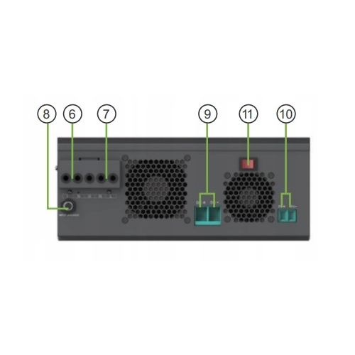Inwerter solarny Przetwornica off-grid VOLT SINUS PRO ULTRA 2000 MPPT 60A