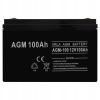 MOCNY AKUMULATOR AGM 100AH 12V KAMPER ZASILANIE AWARYJNE UPS FOTOWOLTAIKA