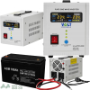 ZASILANIE UPS AWARYJNE PIECA CO 800E ZASILACZ 12V + AKUMULATOR 100Ah