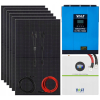 Zestaw solarny 230V Przetwornica solarna 5000W Magazyn Energii LiFePo4 5kWh
