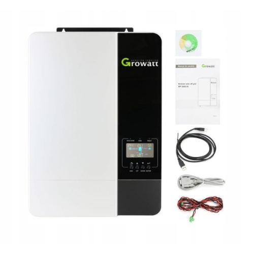 Inwerter Solarny OFF-GRID 5kW Growatt SPF 5000 ES MPPT + Moduł WIFI