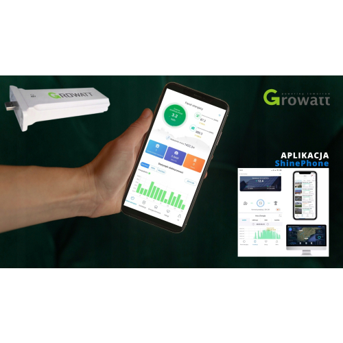 Inwerter Solarny OFF-GRID 5kW Growatt SPF 5000 ES MPPT + Moduł WIFI