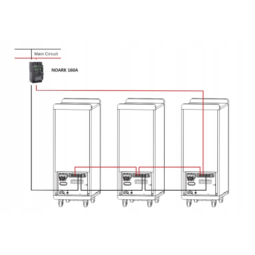 Magazyn Energii 5kWh 48V Bateria DC Felicity ESS do DEYE Growatt CAN/RS485