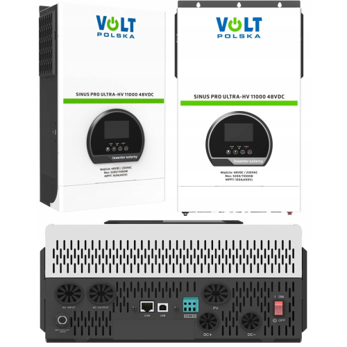 Zestaw Solarny 5000W OFF-GRID Volt Polska Magazyn LifePO4 10kWh Panel 4400W