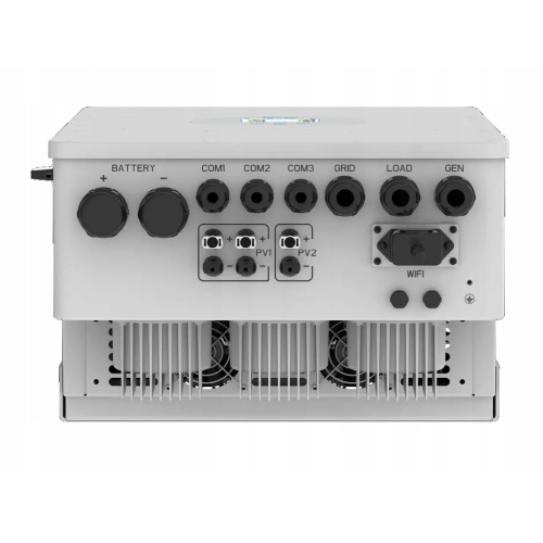 Zestaw Falownik Hybrydowy 12000W 3 fazy OFF-GRID + Magazyn LifePO4 17kWh