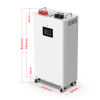 Magazyn Energii Bateria LifePO4 17kWh 16896Wh 51,2V 330Ah BMS DEYE GROWATT