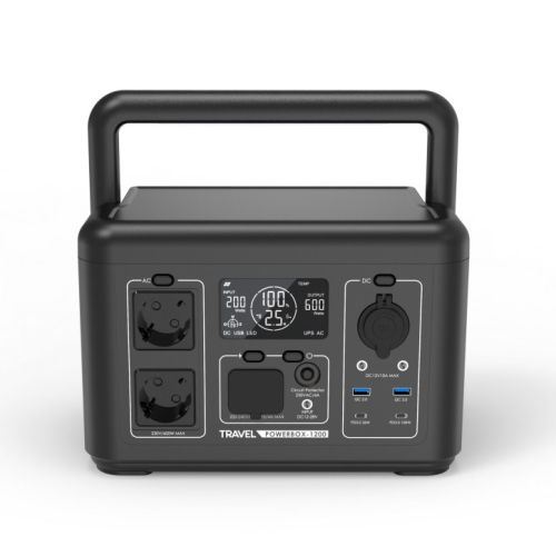 STACJA ZASILANIA VOLT POLSKA LIFEPO4 600W 512Wh SINUS 230V USB-C LCD UPS