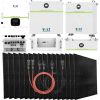 Zestaw fotowoltaiczny 12000W 3 fazy OFF-GRID Magazyn energii LifePO4 28kWh