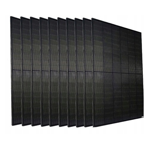 PANELE SŁONECZNE JA SOLAR x10 500W Monokrystaliczne 5kWp FullBlack Bifacjal